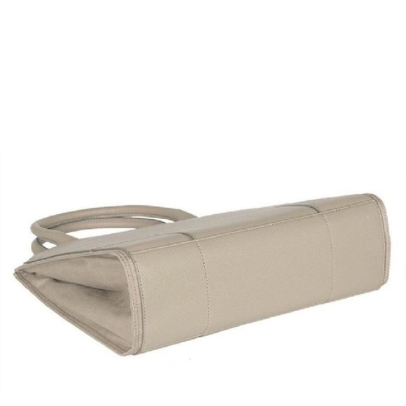 HOT-Tory Burch Ella Leather Tote Light oak/Blush - Picture 4 of 7